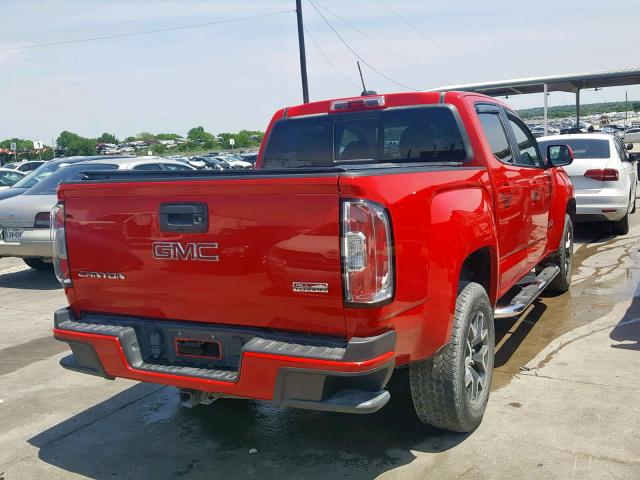 1GTG6CE37G1170622 - 2016 GMC CANYON SLE RED photo 4