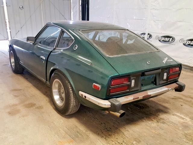 RLS30008850 - 1974 DATSUN 260Z GREEN photo 3