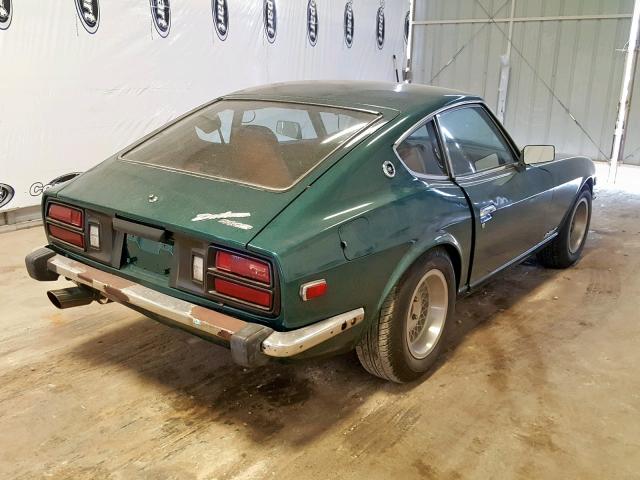 RLS30008850 - 1974 DATSUN 260Z GREEN photo 4