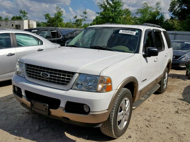 1FMDU74K04UA54290 - 2004 FORD EXPLORER E WHITE photo 2