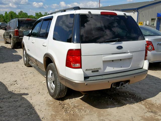 1FMDU74K04UA54290 - 2004 FORD EXPLORER E WHITE photo 3