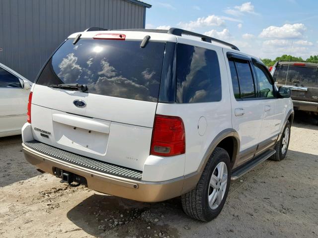 1FMDU74K04UA54290 - 2004 FORD EXPLORER E WHITE photo 4