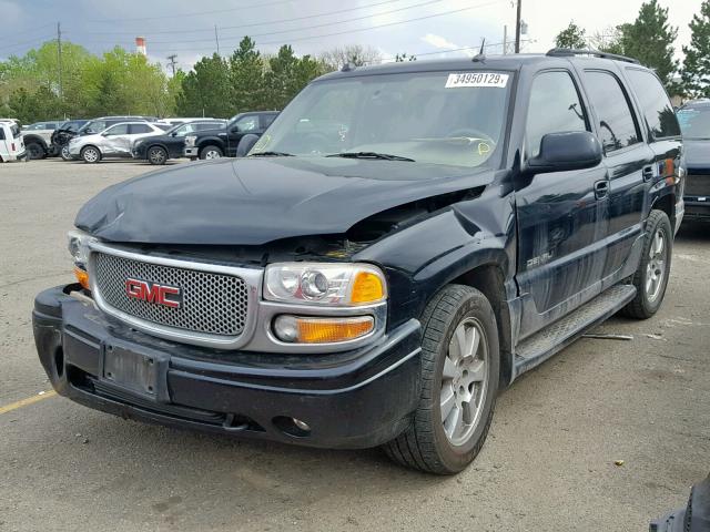 1GKEK63U75J201997 - 2005 GMC YUKON DENA BLACK photo 2