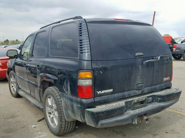 1GKEK63U75J201997 - 2005 GMC YUKON DENA BLACK photo 3