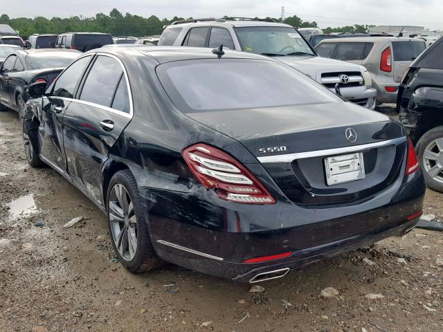 WDDUG8CB4EA057821 - 2014 MERCEDES-BENZ S 550 BLACK photo 3