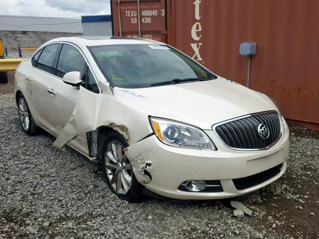 1G4PR5SK8E4212852 - 2014 BUICK VERANO CON WHITE photo 1