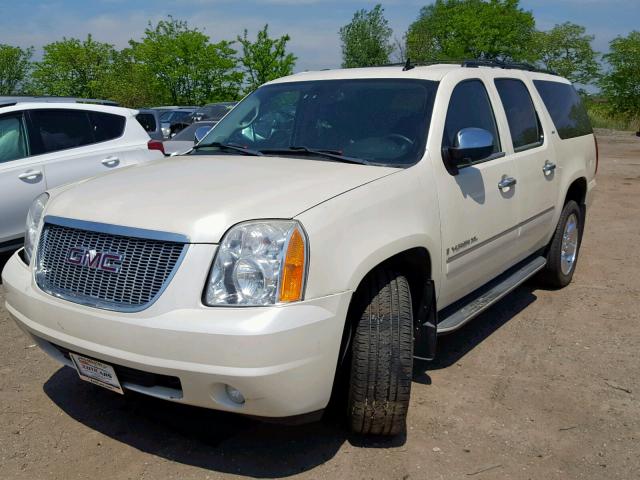 1GKFK36309R222803 - 2009 GMC YUKON XL K WHITE photo 2