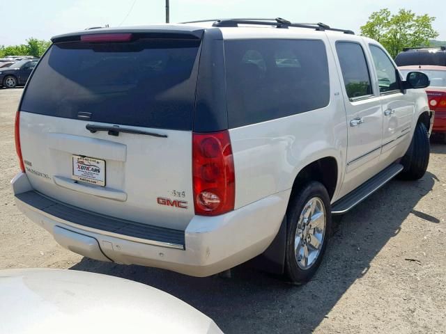 1GKFK36309R222803 - 2009 GMC YUKON XL K WHITE photo 4