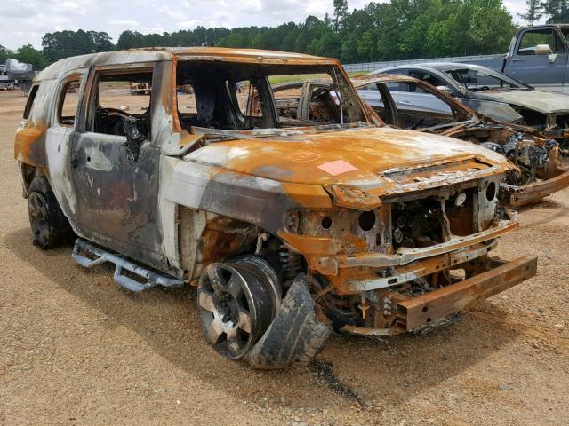 JTEBU11F670043186 - 2007 TOYOTA FJ CRUISER BURN photo 1