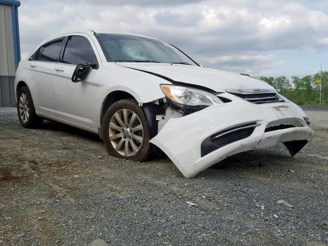 1C3CCBBG1CN122212 - 2012 CHRYSLER 200 TOURIN WHITE photo 1