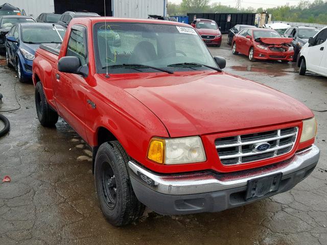 1FTYR10C51PA68084 - 2001 FORD RANGER RED photo 1