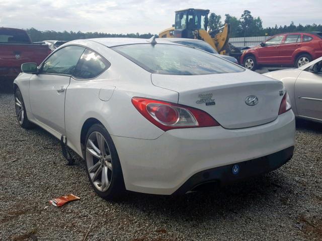 KMHHT6KD0BU054547 - 2011 HYUNDAI GENESIS CO GREEN photo 3