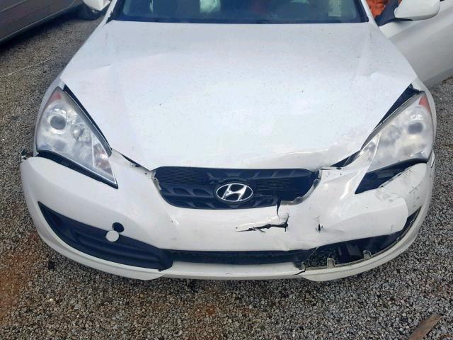 KMHHT6KD0BU054547 - 2011 HYUNDAI GENESIS CO GREEN photo 7