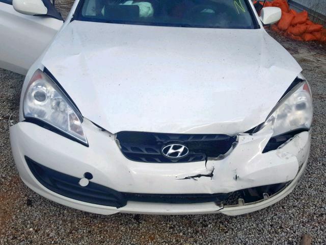 KMHHT6KD0BU054547 - 2011 HYUNDAI GENESIS CO GREEN photo 9