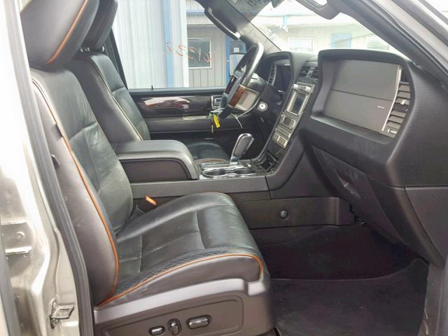 5LMFU27549LJ00814 - 2009 LINCOLN NAVIGATOR ვერცხლისფერი ფოტო 5