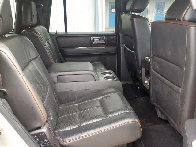 5LMFU27549LJ00814 - 2009 LINCOLN NAVIGATOR ვერცხლისფერი ფოტო 6