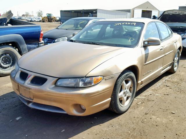 1G2WP52K9XF342527 - 1999 PONTIAC GRAND PRIX 金色 照片 2
