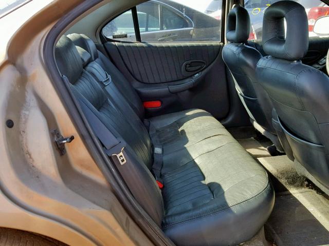 1G2WP52K9XF342527 - 1999 PONTIAC GRAND PRIX 金色 照片 6