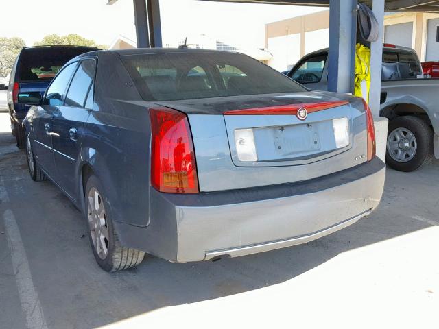 1G6DP577960209083 - 2006 CADILLAC CTS HI FEA BLUE photo 3