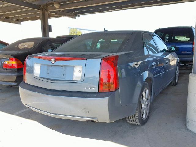 1G6DP577960209083 - 2006 CADILLAC CTS HI FEA BLUE photo 4