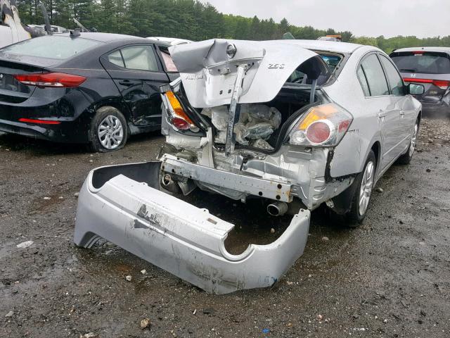 1N4AL2AP8CC185748 - 2012 NISSAN ALTIMA BAS SILVER photo 4