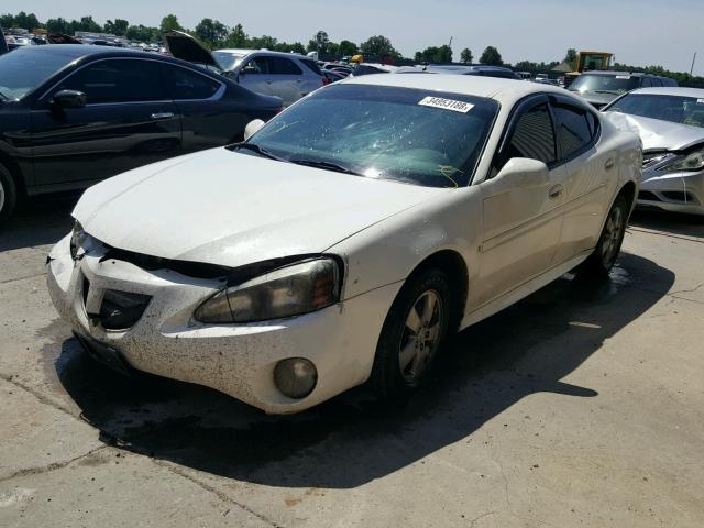 2G2WP552181114249 - 2008 PONTIAC GRAND PRIX WHITE photo 2