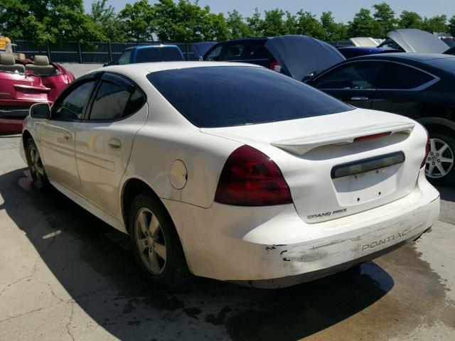 2G2WP552181114249 - 2008 PONTIAC GRAND PRIX WHITE photo 3