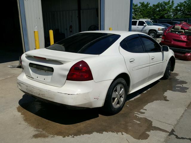 2G2WP552181114249 - 2008 PONTIAC GRAND PRIX WHITE photo 4