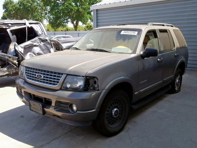 1FMZU75EX2ZB63774 - 2002 FORD EXPLORER L GRAY photo 2