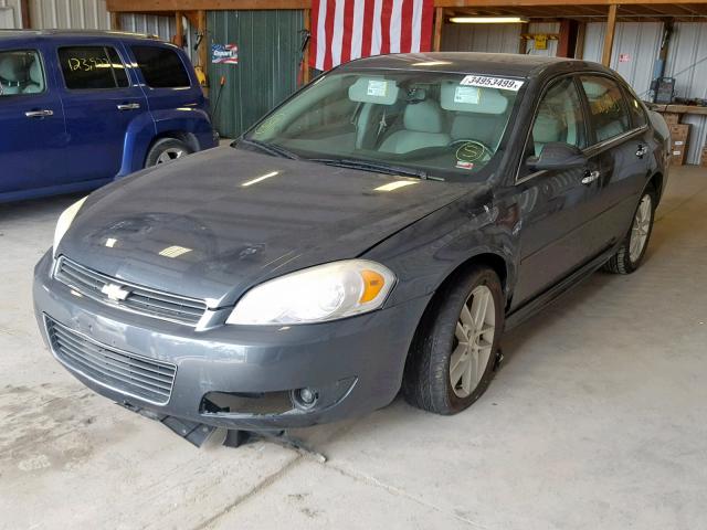 2G1WC5EM0A1242487 - 2010 CHEVROLET IMPALA LTZ GRAY photo 2