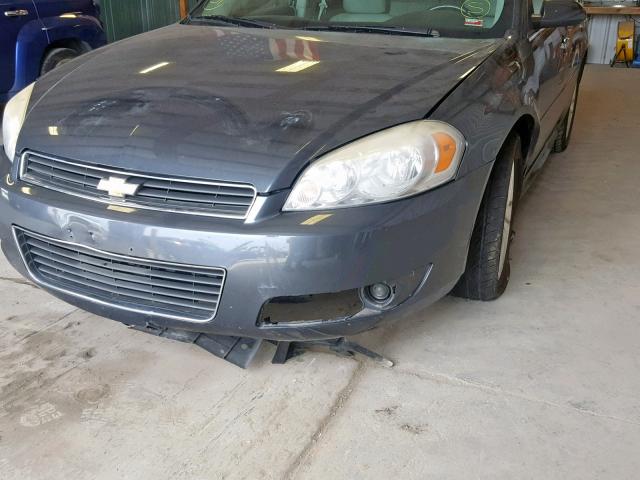 2G1WC5EM0A1242487 - 2010 CHEVROLET IMPALA LTZ GRAY photo 9