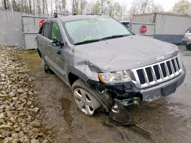 1C4RJFAT7CC306437 - 2012 JEEP GRAND CHER GRAY photo 1