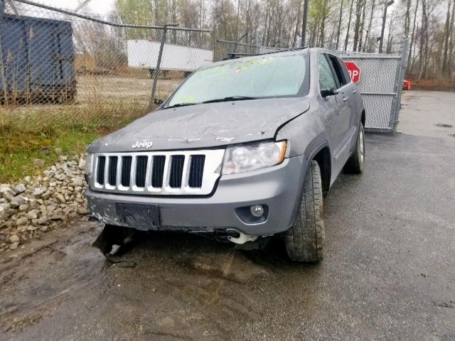 1C4RJFAT7CC306437 - 2012 JEEP GRAND CHER GRAY photo 2