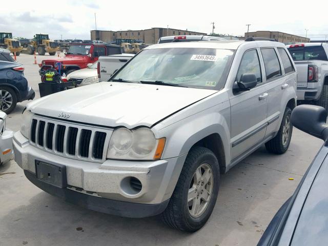 1J8GR48K97C568573 - 2007 JEEP GRAND CHER SILVER photo 2