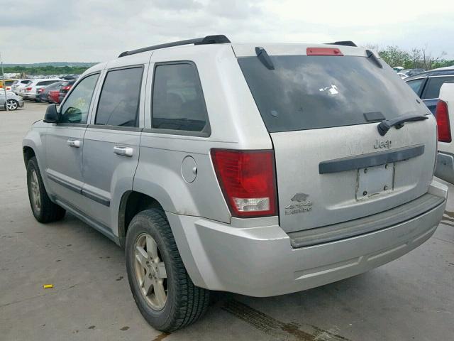 1J8GR48K97C568573 - 2007 JEEP GRAND CHER SILVER photo 3