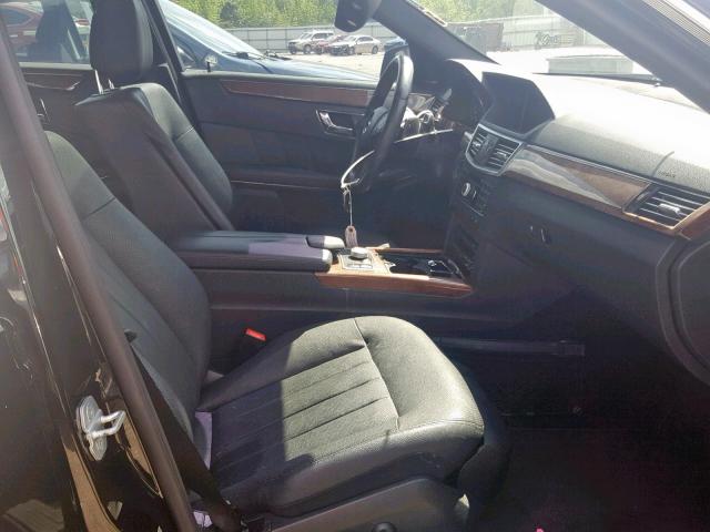 WDDHF9AB1BA468358 - 2011 MERCEDES-BENZ E 550 4MAT BLACK photo 5