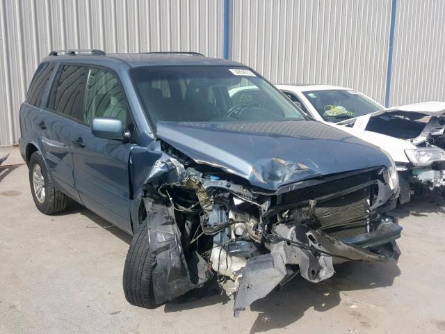 2HKYF18445H555073 - 2005 HONDA PILOT EX GRAY photo 1