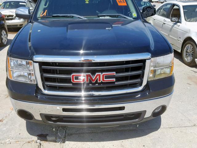 3GTEC13J77G518250 - 2007 GMC NEW SIERRA BLACK photo 9