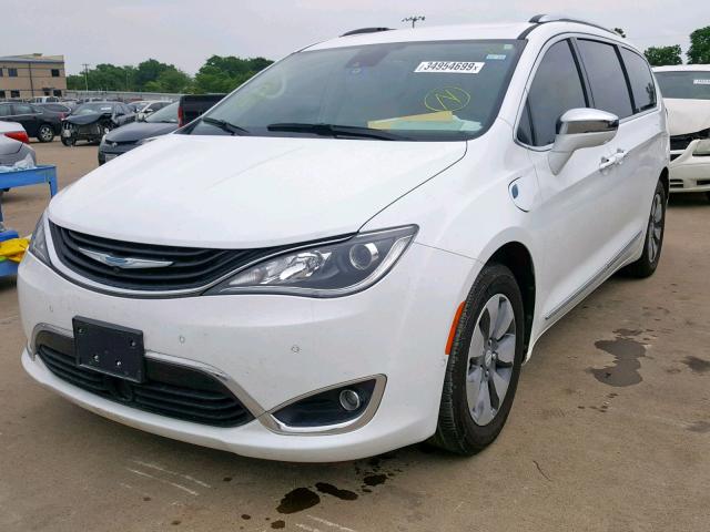 2C4RC1N71JR105292 - 2018 CHRYSLER PACIFICA H WHITE photo 2