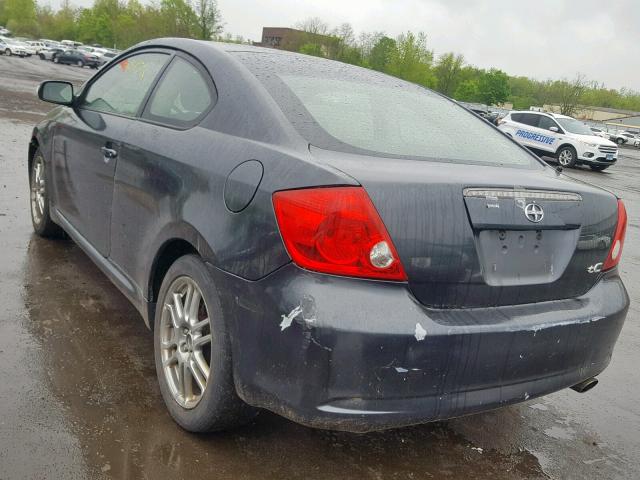 JTKDE177650004033 - 2005 TOYOTA SCION TC CHARCOAL photo 3