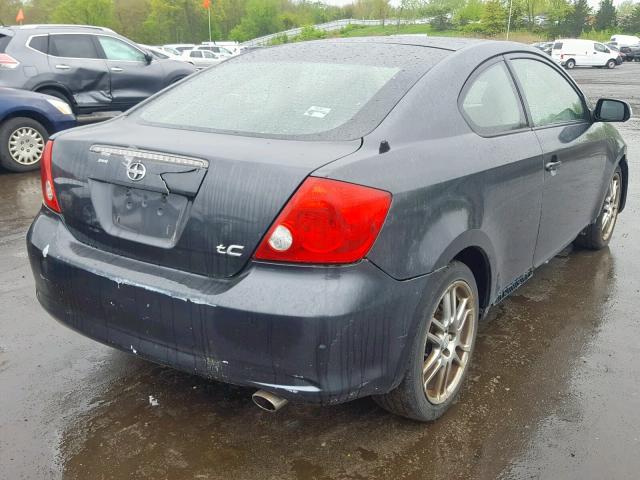 JTKDE177650004033 - 2005 TOYOTA SCION TC CHARCOAL photo 4