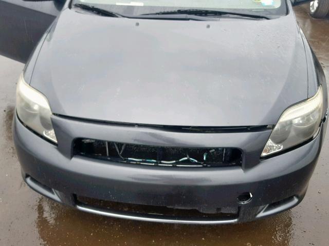 JTKDE177650004033 - 2005 TOYOTA SCION TC CHARCOAL photo 7