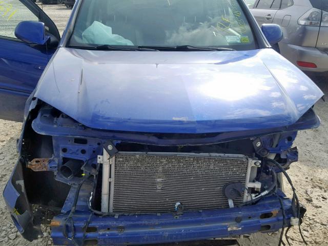 2CNDL63F966126302 - 2006 CHEVROLET EQUINOX LT BLUE photo 7