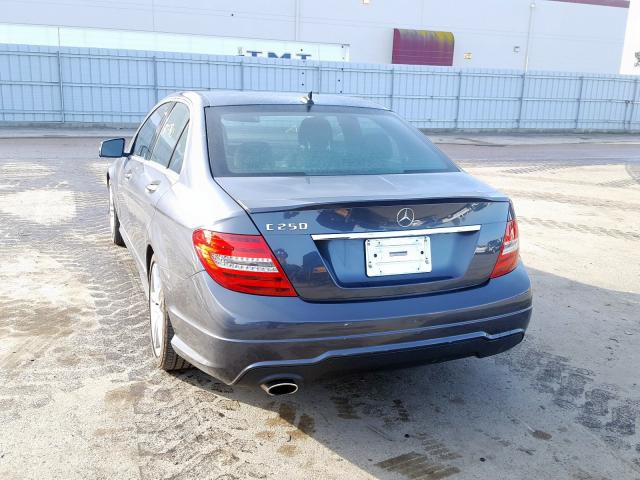 WDDGF4HBXDA827617 - 2013 MERCEDES-BENZ C 250  photo 3