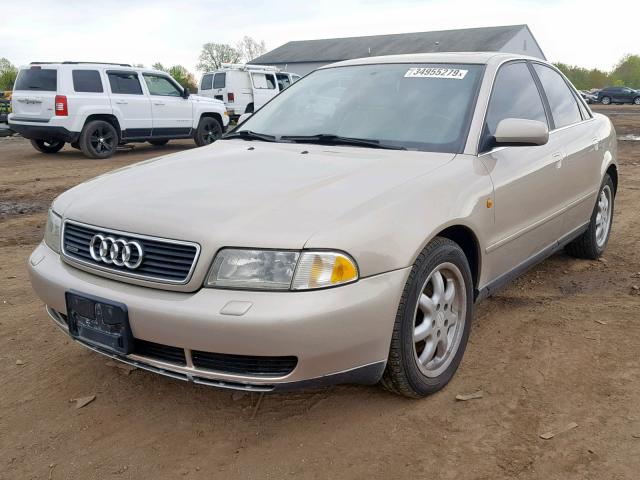 WAUED28DXWA191522 - 1998 AUDI A4 2.8 QUA GOLD photo 2