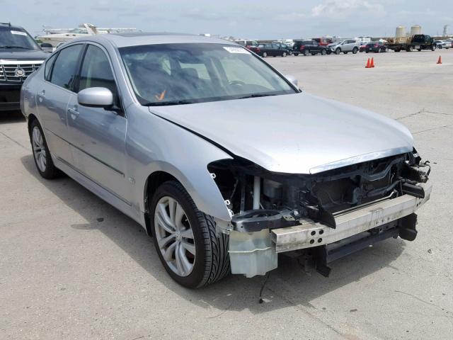 JNKAY01E08M603427 - 2008 INFINITI M35 BASE SILVER photo 1