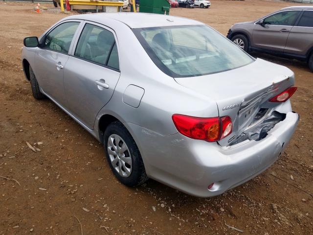 1NXBU4EE3AZ208050 - 2010 TOYOTA COROLLA BASE  photo 3