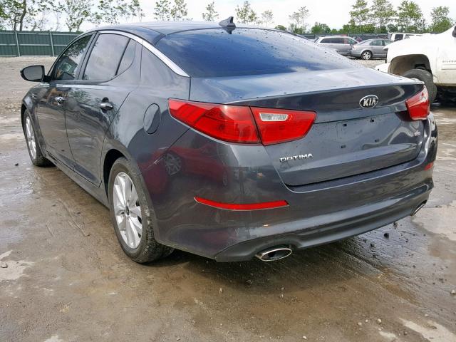 KNAGM4A72F5619214 - 2015 KIA OPTIMA LX CHARCOAL photo 3