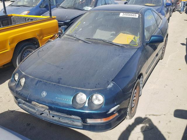 JH4DC4456TS022467 - 1996 ACURA INTEGRA LS GREEN photo 2