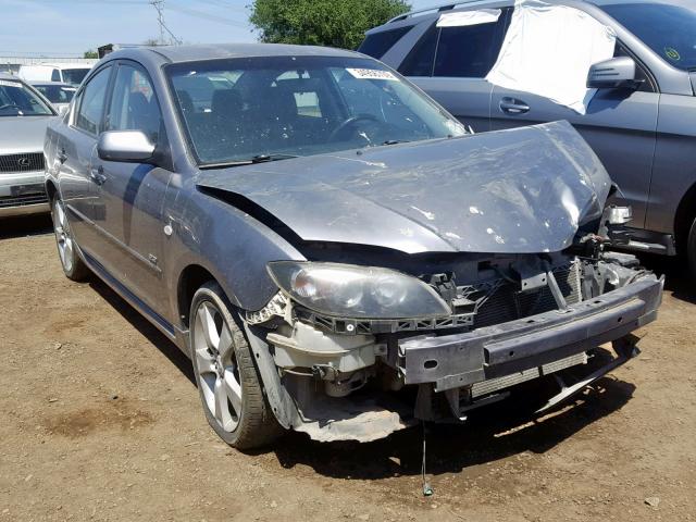 JM1BK123751302256 - 2005 MAZDA 3 S GRAY photo 1